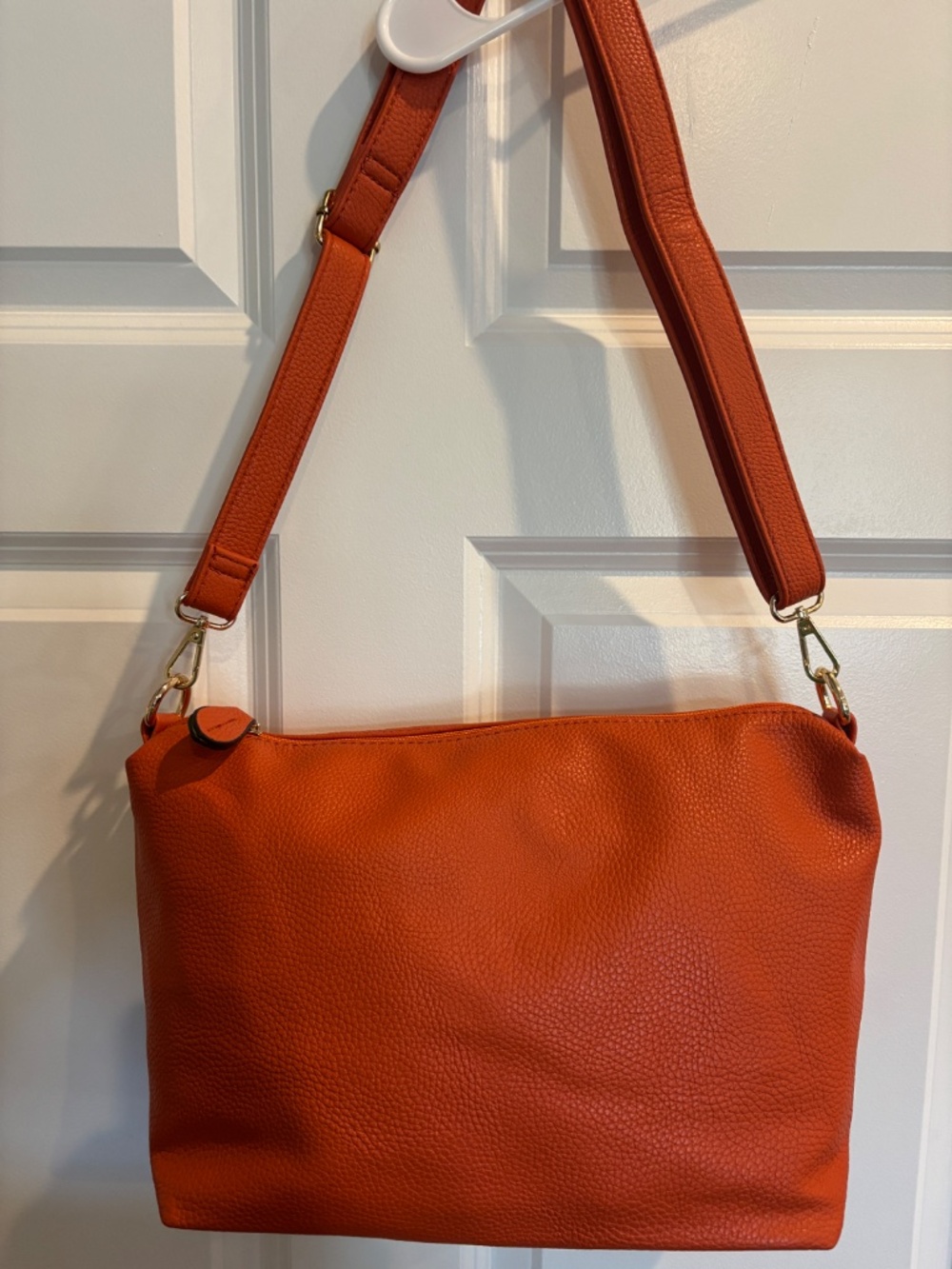 ORANGE-BEST of EVERYTHING SHOULDER/CROSSOVER PURSE